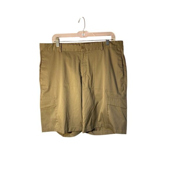 Nike Golf Men’s Tan Cargo Flat Front Standard Fit Shorts Size 36 - Picture 2 of 5